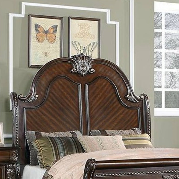 Queen Size Bed Panel Headboard And Footboard - Brown Home Essentials