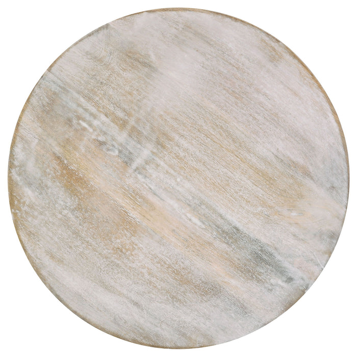 Pedestal Accent Table Elegant Round Top Table - Ivory Furniture Max