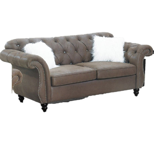 Loveseat With Pillows Living Room Furnitur Home Essentials