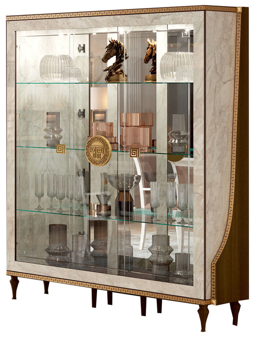 Romantica - 3 Door China - Light Beige / Brown Walnut Arredoclassic Italy