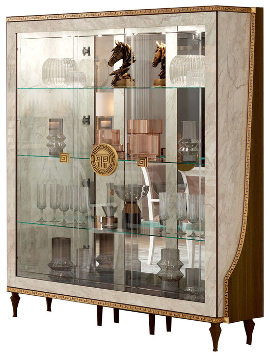 Romantica - 3 Door China - Light Beige / Brown Walnut Arredoclassic Italy
