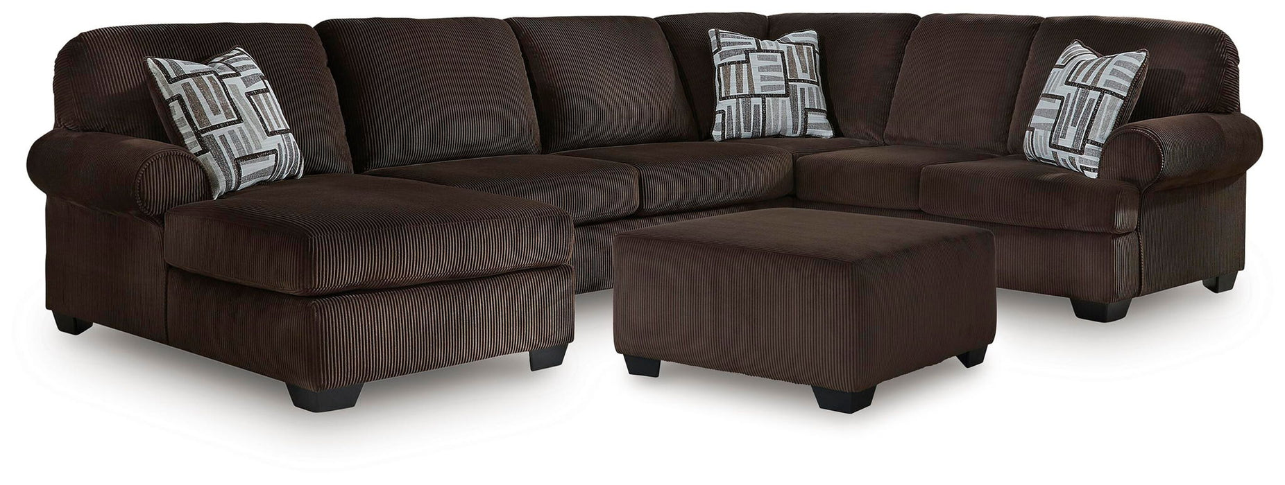 Kimlee - Sectional And Ottoman Set Signature Design by Ashley®