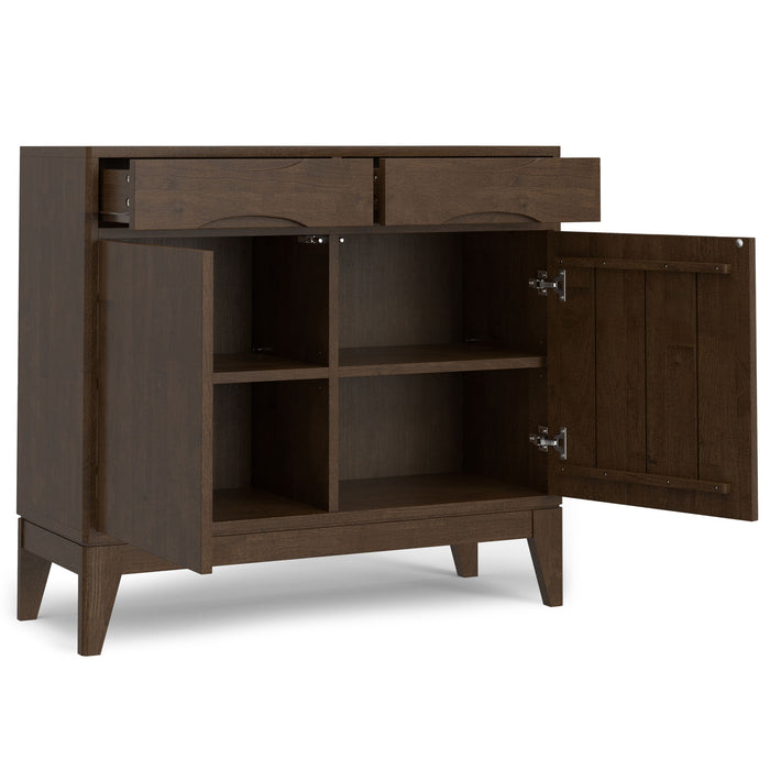 Harper - Entryway Storage Cabinet - Walnut Brown Simpli-Home