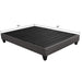 14" Upholstered Platform Bed Base, Mattress Foundation Daily Nest