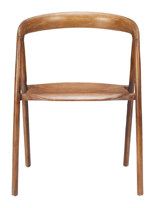 Ziran - Dining Chair (Set of 2) - Walnut Zuo Modern