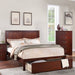 Bed With 2 Panel Headboard Home Essentials