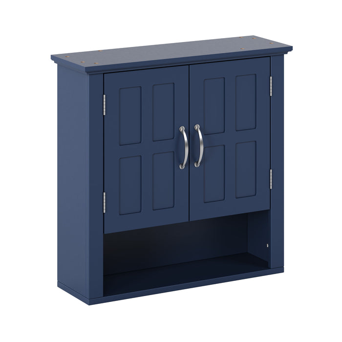 Multi Functional Wall Mounted Cabinet With Adjustable Shelves For Bathroom Noble House