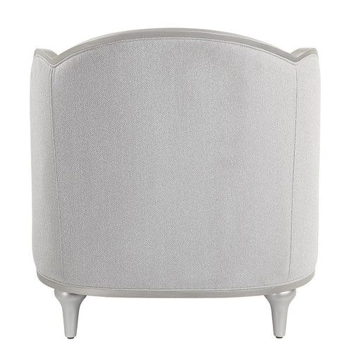 Kasa - Chair With Pillow - Beige Linen & Champagne ACME