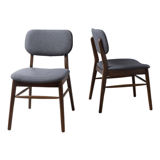 Upholstered Comfort Dining Chair (Set of 2) Noble House