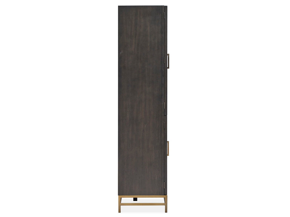 Lindon - Two Tone Dining Cabinet - Dark Brown Magnussen Furniture