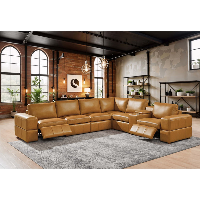 Upholstered Large Arms Sectional With Recliner Seats Home Essentials