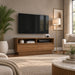 TV Stand For TVs Up To 50" With 2 Drawers Home Essentials