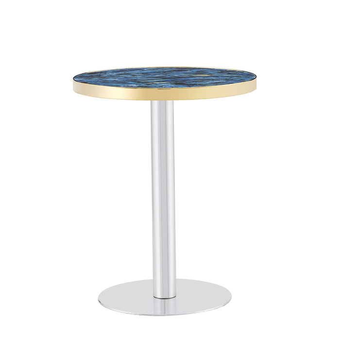 Elegant Modern Round Bistro Table Home Essentials