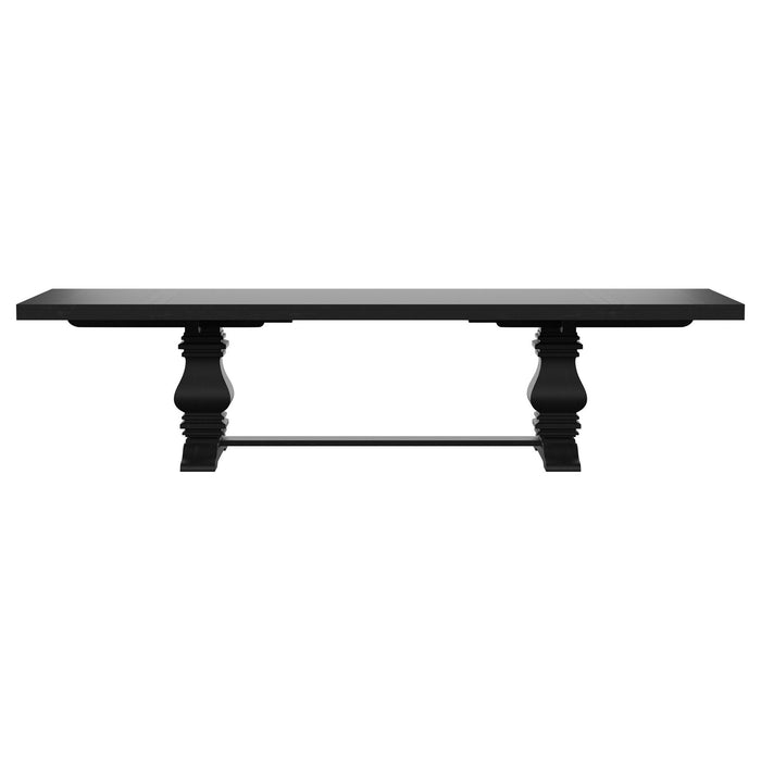 Extension Dining Table Set With Expandable Table With Upholstered Wingback Chairs Furniture Max