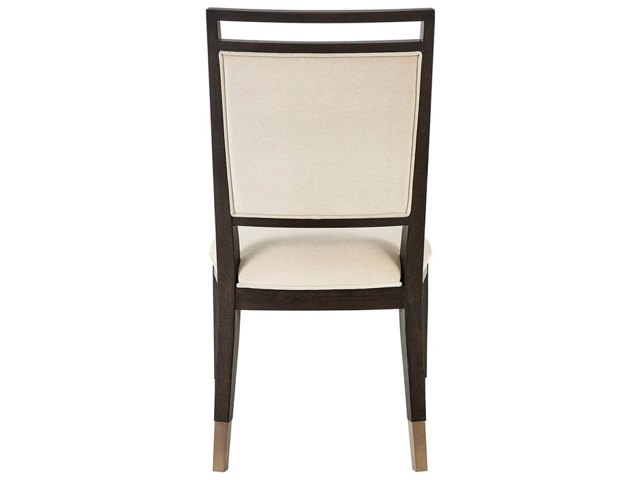 Fenwick - Side Chair - Beige / Dark Brown Universal Furniture
