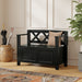 Amherst - Small Transitional Entryway Storage Bench Simpli-Home