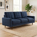3 Seat Sofa Couch With Tufted Back Upholstered Couch For Living Room US Pride