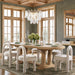 Penny - Round Arched Fully Upholstered Dining Side Chair (Set of 2) Jennifer Taylor Home