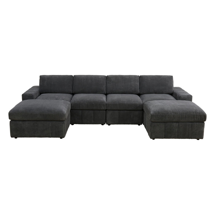 Modular Sectional Sofa, Reversible Set Home Essentials