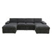 Modular Sectional Sofa, Reversible Set Home Essentials