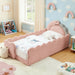 Cute Dinosaur Shaped Bed With Safety Guardrail, Toddler Frame Home Essentials