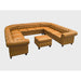 Chesterfield Vintage Style U - Shape Sectional Home Essentials