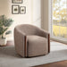 Ballona - Accent Chair With Swivel - Brown Chenille ACME