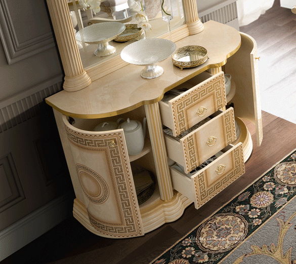 Aida - 2 Door Buffet - Ivory Camelgroup Italy