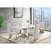 Stacey - Dining Table With Pedestal Base - Beige Global Furniture USA