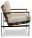 Tilden - Accent Chair - Ivory / Brown Signature Design by Ashley®