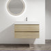 Wall Mounted Bathroom Vanity And Sink, 2 Soft Close Drawers Home Essentials