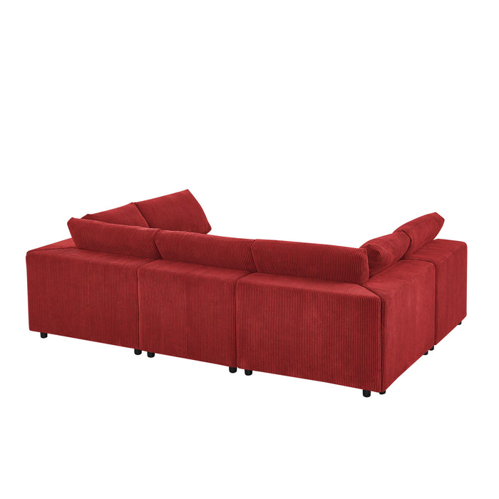 Modern Reversible Modular Sectional Home Essentials