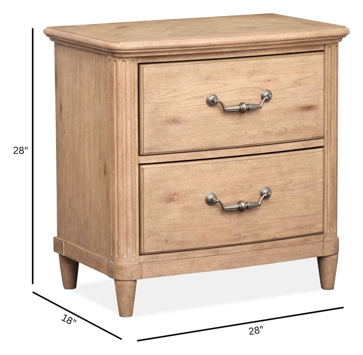 Harmony Heights - Drawer Nightstand - Belgium Wheat Magnussen Furniture