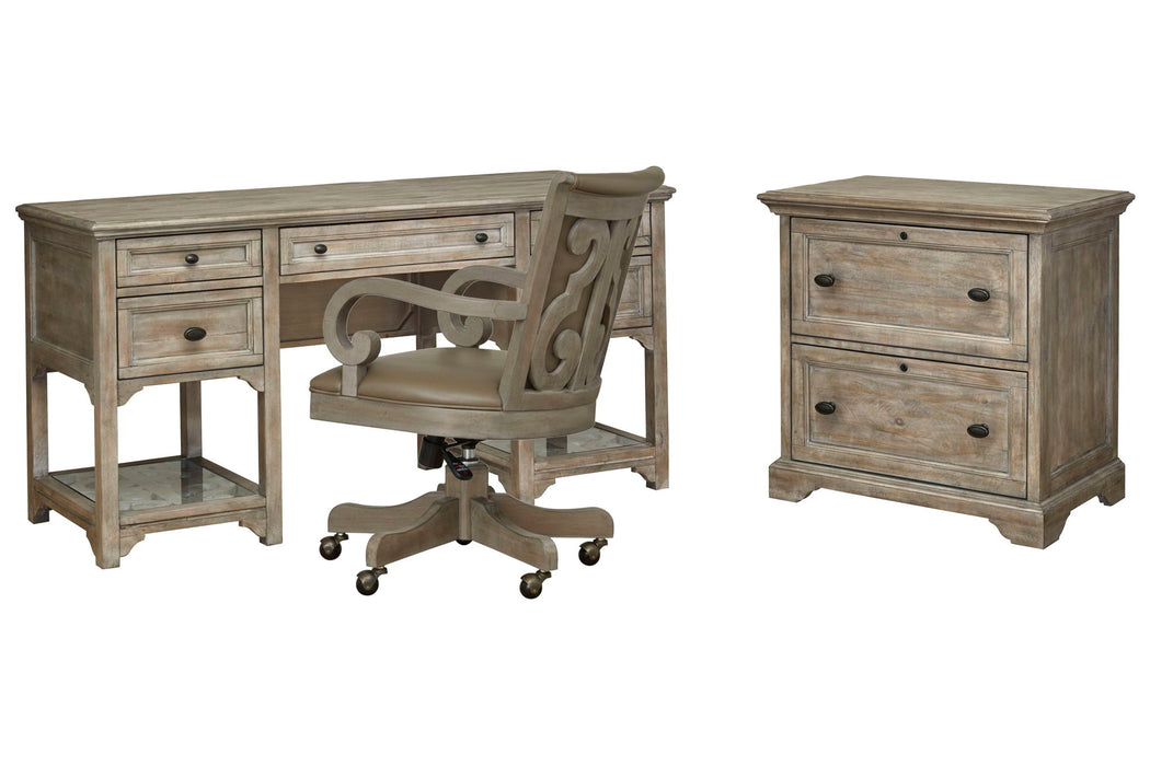 Tinley Park - Desk Set Magnussen Furniture