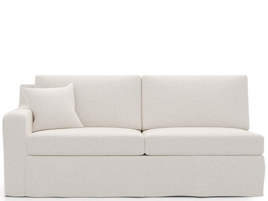 Ryman - Slipcover Loveseat LAF, Special Order - White Universal Furniture