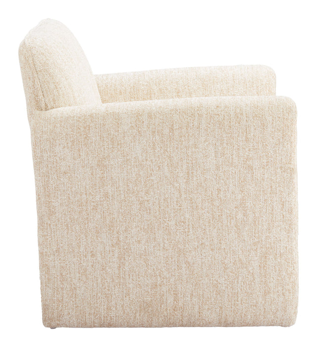 Dobra - Accent Chair - Oatmeal Beige