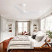 38" Ceiling Fan Without Light With DC Motor And Remote Control Daily Nest