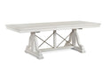 Heron Cove - Trestle Dining Table - Chalk White Magnussen Furniture