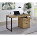 Trowbridge - 3 Drawer Office Desk - Mango Color Furniture Max
