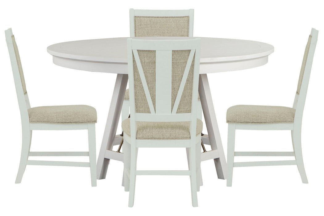 Heron Cove - 52" Round Dining Table Set Magnussen Furniture