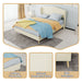 Upholstered Bed, Tufted Headboard, Comfortable Sleep Home Essentials