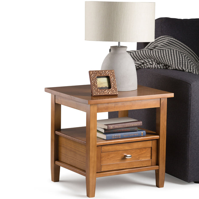 Warm Shaker - Handcrafted Table Simpli-Home