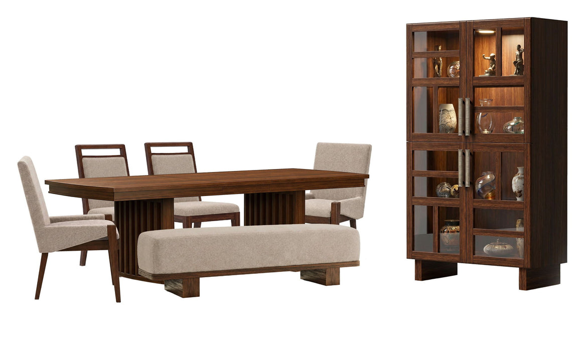 Reena - Extendable Trestle Dining Table Set Magnussen Furniture