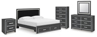 Zuraleus - Storage Bedroom Set Signature Design by Ashley®
