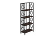 Bookshelf, Bookcase, Etagere, 4 Tier, For Office, Contemporary & Modern - Espresso 8th Street
