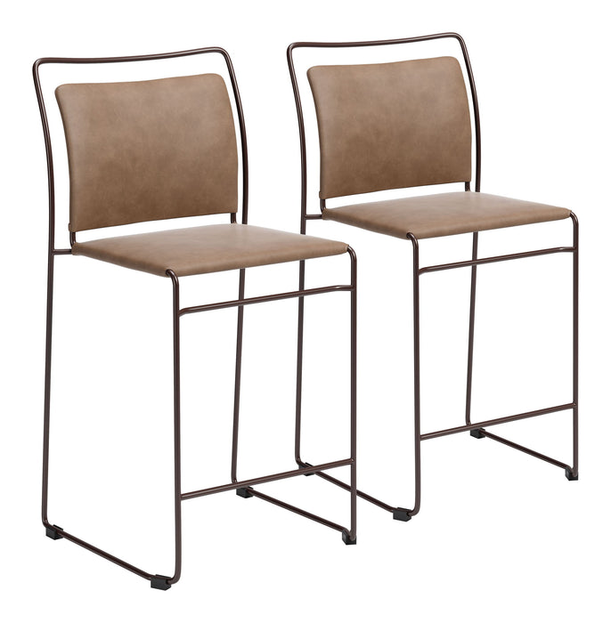Verbena - Counter Stool (Set of 2) Zuo Modern