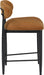Riccio - Stool - Black Frame Meridian Furniture
