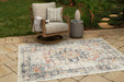 Jarrpage - Indoor/Outdoor 5' x 7' Rug - Multi Signature Design by Ashley®