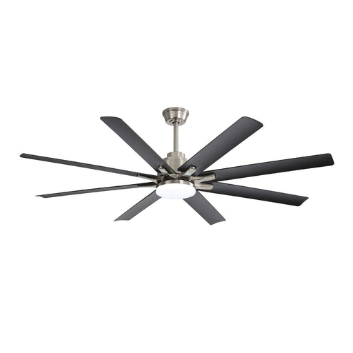 Ceiling Fan With Dimmable LED Light, 8 Blades, Reversible DC Motor, Remote Control Daily Nest