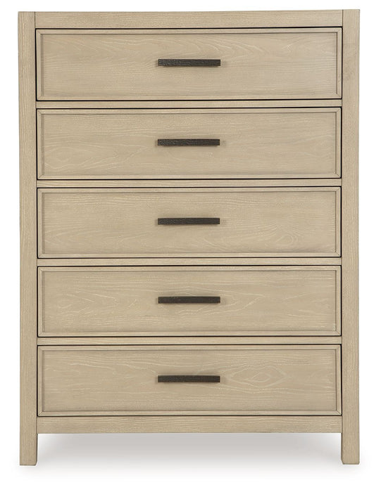 Calmoro - Five Drawer Chest - Gray Ashley®